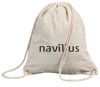 natural cotton drawstring backpacks