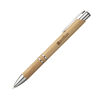 Bamboo Ballpen With Chrome Trim