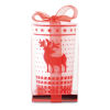 Christmas Tea Light Holders - Reindeer Design