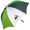 Classic Golf Umbrella Dark Green/Light Green & White