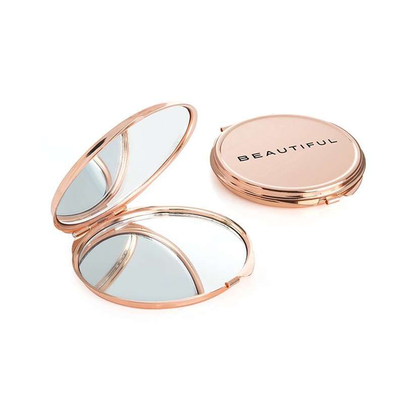 Rose Gold Mirror Compact