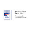 Hand sanitiser Spray in 20ml size with full colour printed labels.