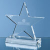 13cm Optical Crystal Star with Base