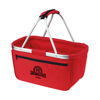 Printed Shopper Baskets - Red