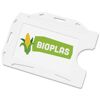 Biodegradable ID Card Holder in White Colour