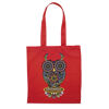 Colour Cotton Shopper Bags to Brand - Red