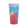 Large Reusable Plastic Cups printed full colour