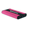 Fabric Covered Power Bank powerful 6000 mAh Pink