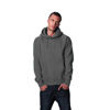 Mens Pullover Hooded Sweatshirt - Dark Heather