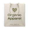 Organic Cotton Shopping Tote Bag