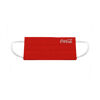 Pleated 3 Layer Mask - Red