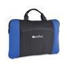 Neoprene Laptop Sleeve in black & blue