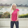 Neutral Ladies Fitted T-Shirt Magenta