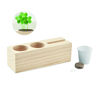  Wooden Desk Tidy & Plant Pot