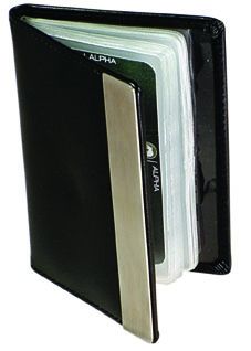 Branded Leather Credit Card Holder