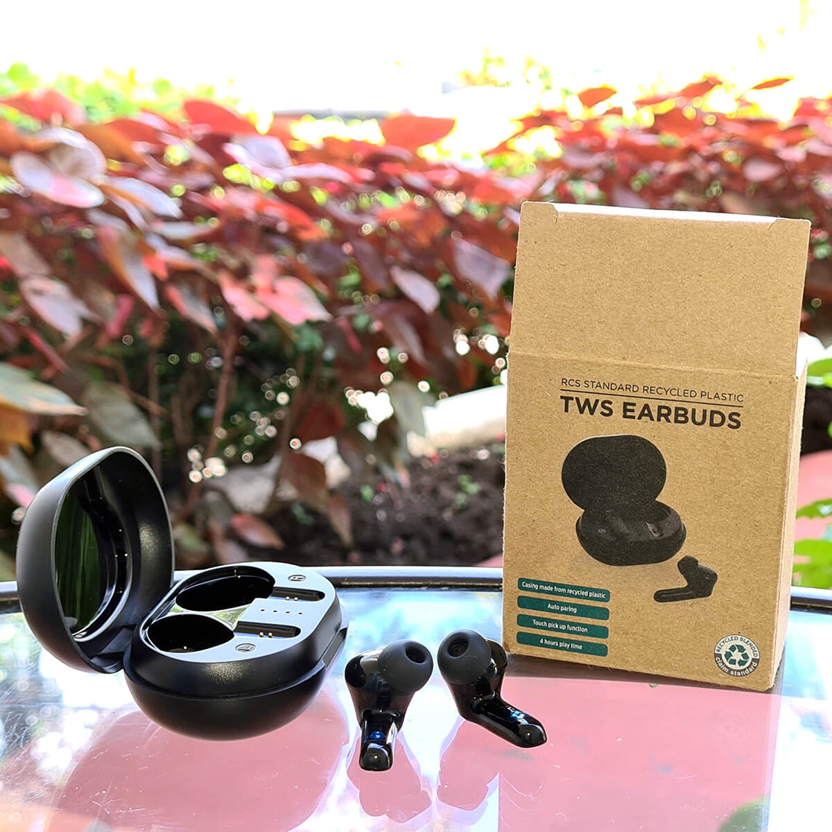 Recycled Plastic Earbuds