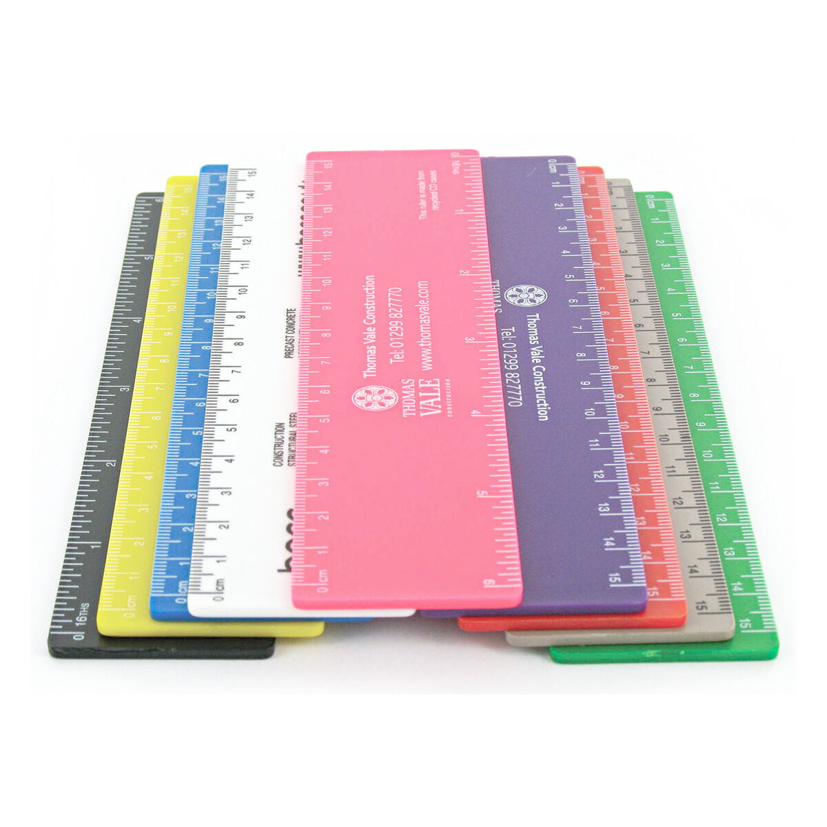 Recycled UK Made Rulers