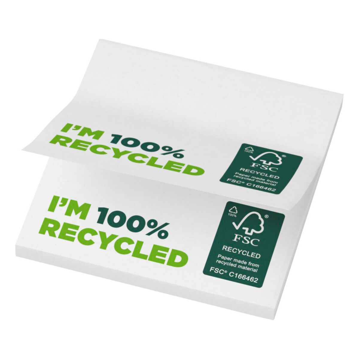 Recycled Sticky Notepad 75 x 75 mm