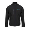 Regatta Recycled Softshell Jacket in Black embroidered