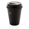 Reusable Double Walled Takeaway Cup in Black
