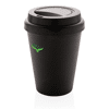 Reusable Double Walled Takeaway Cup in Black