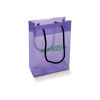 PP rope handled shoppers - purple