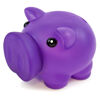 Piggy Bank with Rubber Nose (Purple)