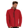 Russell Men's Soft Shell Jacket - Classic Red