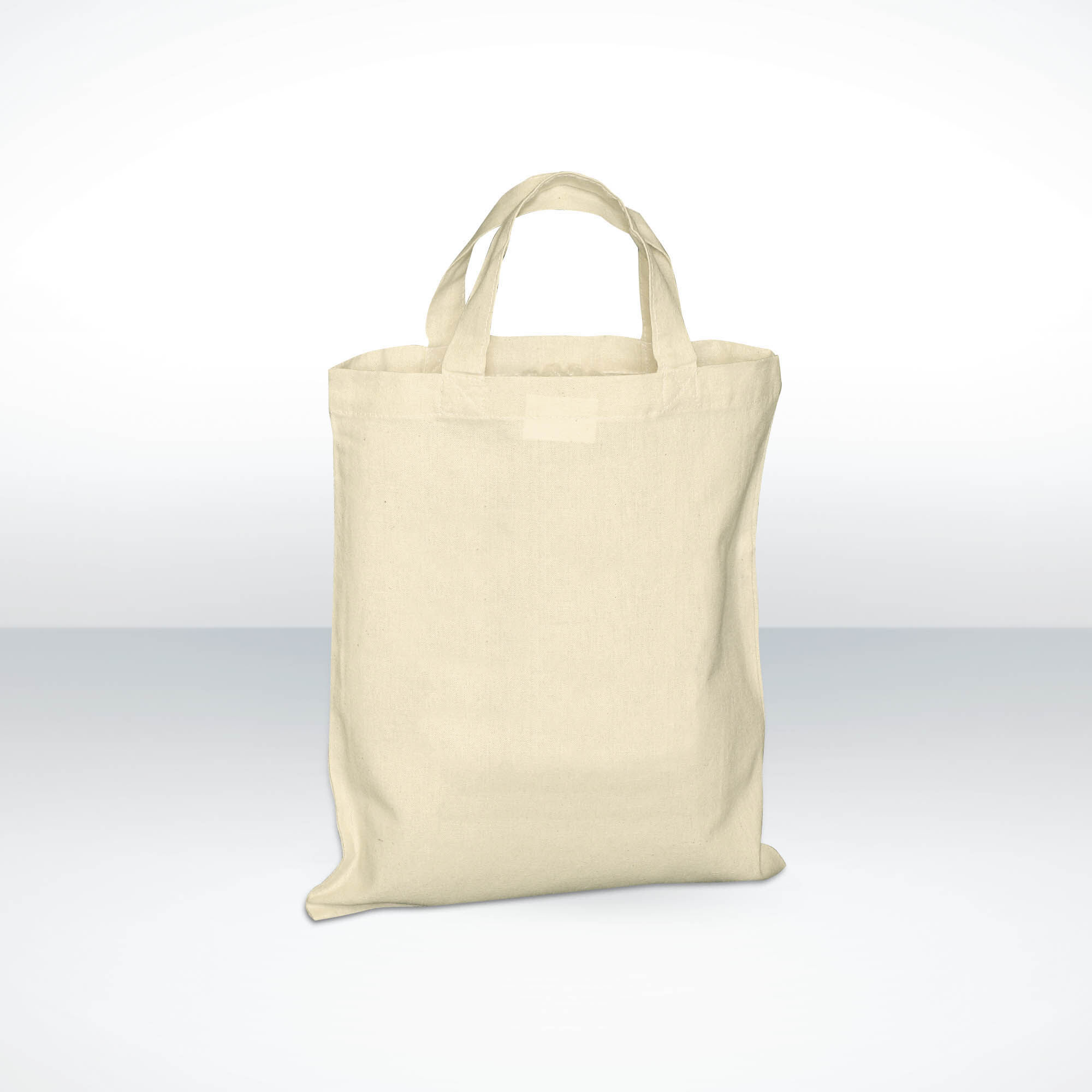 Custom Printed Small Cotton Shopper Bags