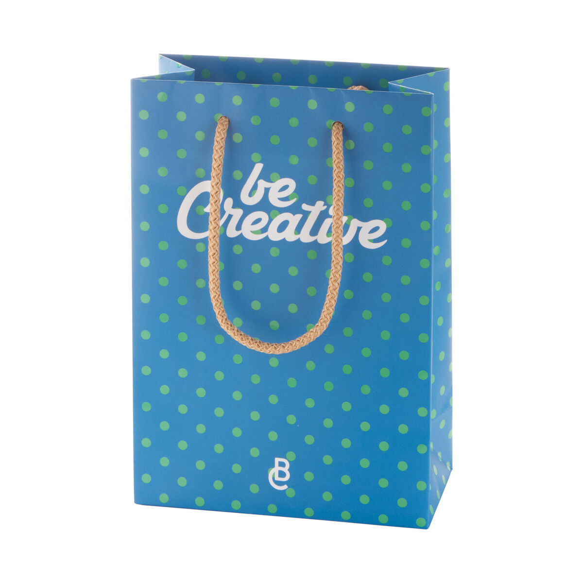 Small custom-made paper shopping bag