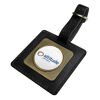 Leather Bag Tag - Square Shaped