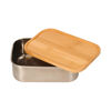 Stainless Steel Lunchbox with Bamboo Lid