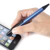 Soft Stylus Ball Pen with Soft-Top (Blue)