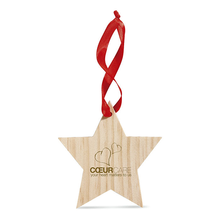 Wooden Christmas Tree Decorations to Engrave or Print