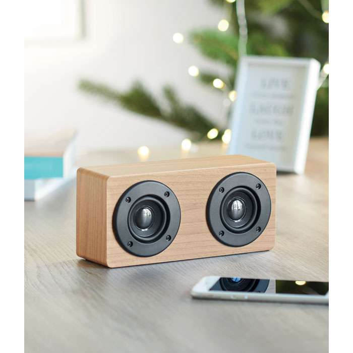 Wooden Wireless Speakers