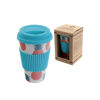 Bamboo Takeaway Cup with Full Colour All Over Wrap Print