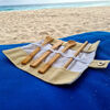 Bamboo Travel Cutlery Set (sample branding)