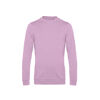 B&C Mens Set In Sweatshirt Candy Pink