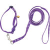 Cat Lead (Purple) - seen with matching collar