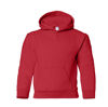 Gildan Heavy Blend Children's Hooded Sweatshirt - Red
