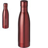 Steel Vacuum Bottle copper lined Red