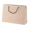 Extra-wide custom-made paper shopping bag (blank)