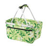 Printed Shopper Baskets - Green Print Printed Shopper Baskets - Green Print