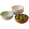 Personalised Set of Four Terracotta Bowls