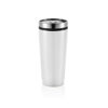 Travel Flask in Stainless Steel - White