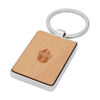 Mauro beech wood keyring (sample branding)