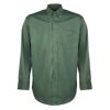 Kustom Kit Men's Long Sleeve Corporate Oxford Shirt (Bottle Green)
