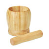 Mortar and pestle in bamboo