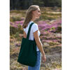 Neutral Brand Organic Twill Tote Bag in bottle green