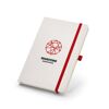 Notepad with Red Pen Loop and Elastic